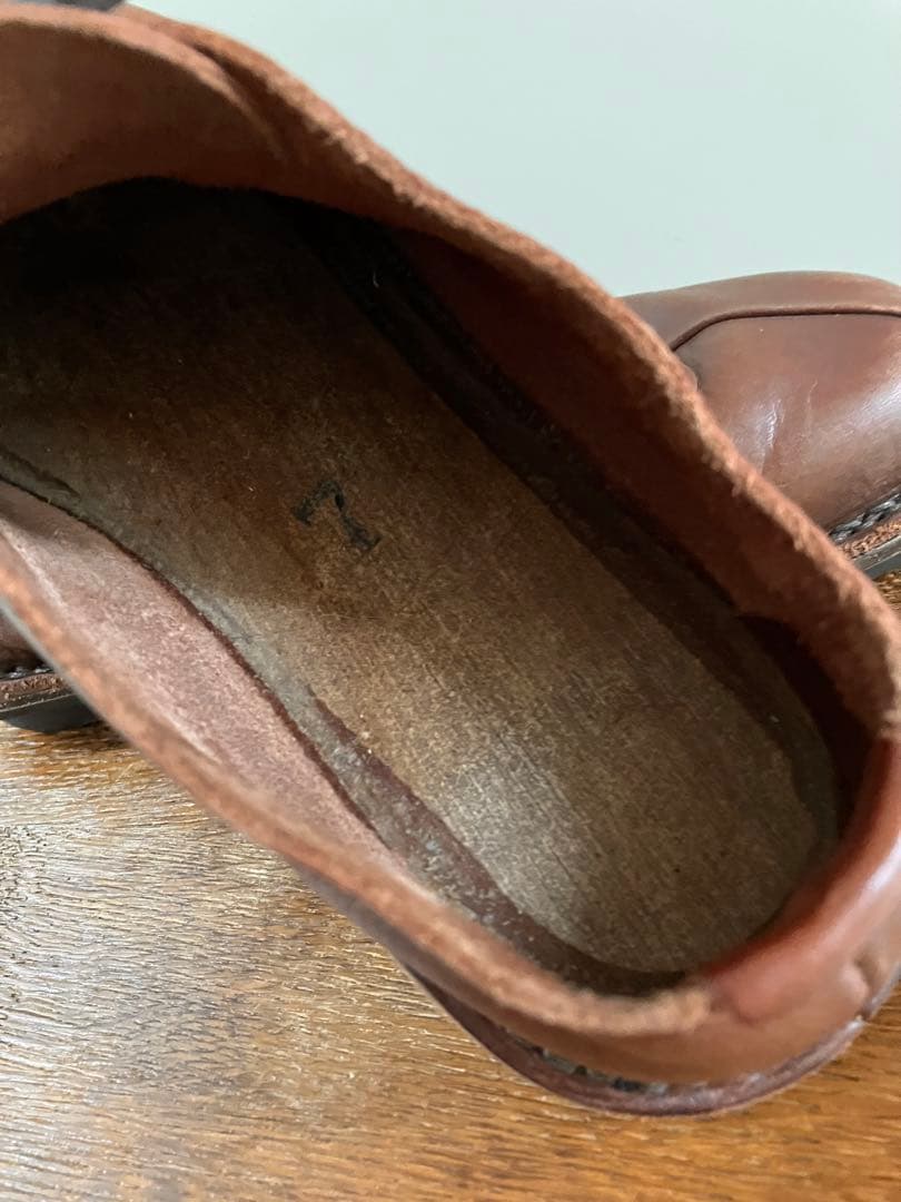 【trippen】 BROWN \"SEED\" FARMERS SHOES