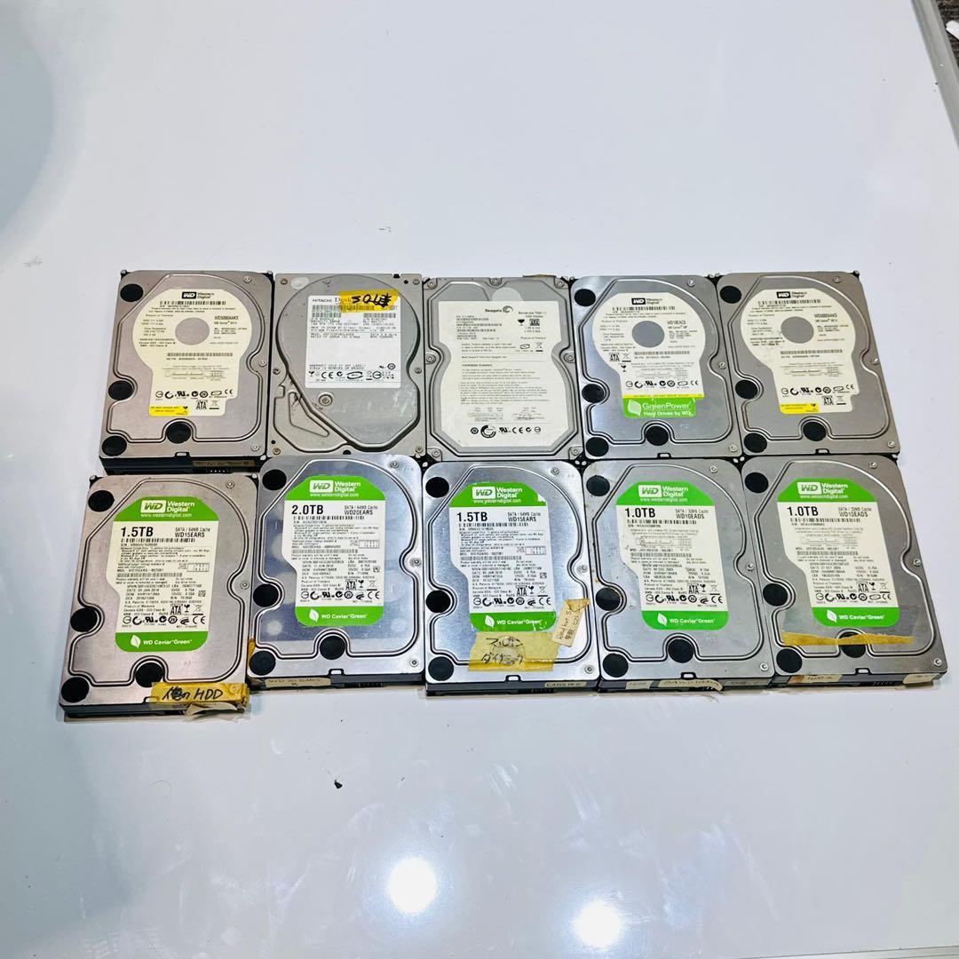 WD Western Digital HDD x10 各種セット WD Western Digital HDD x10 各種セット WD Western Digital HDD x10