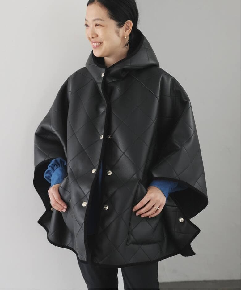 【りんこ様】☆Macintosh☆マッキントッシュ☆IENA☆ポンチョ☆コート☆ MACKINTOSH/マッキントッシュ 別注 LYNESS ポンチョボアコート