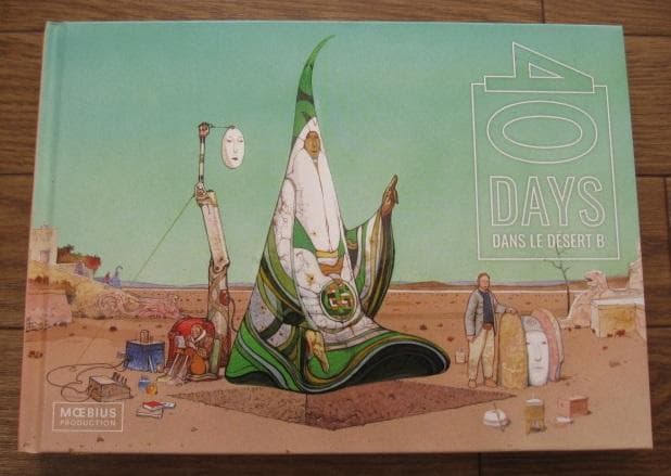 40 days dans le desert B　Moebius　限定3000部 Amazon.co.jp: 40 JOURS DANS LE DESERT : 本