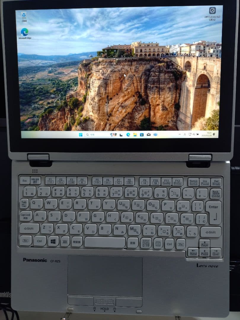 Panasonic CF-RZ5 ノートPC シルバージャンク扱い - メルカリ