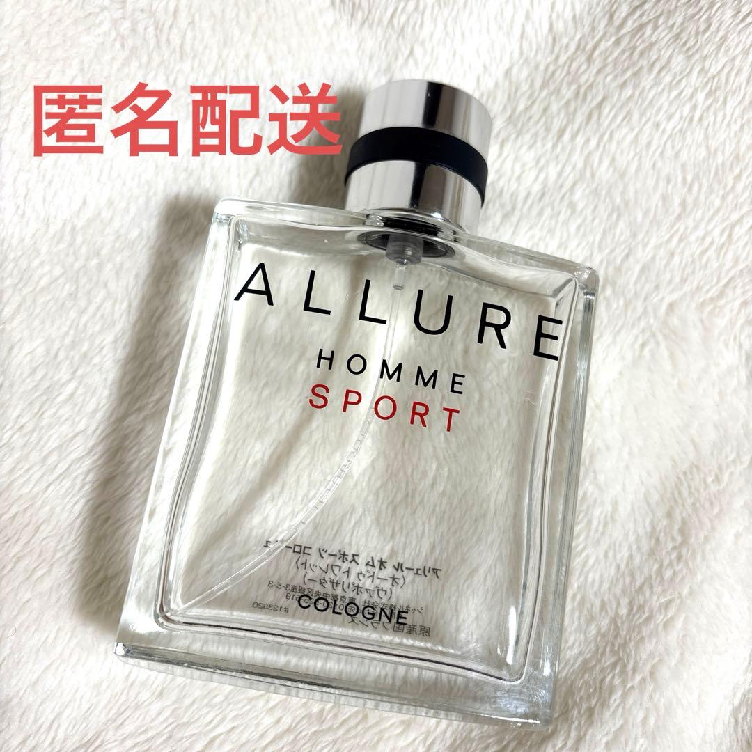 空ボトル】シャネル アリュール オム スポーツ コローニュ 100ml 空瓶