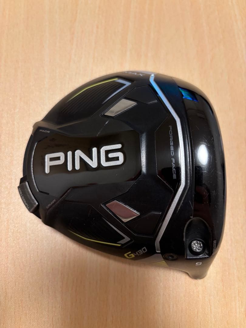 PING G430 MAXドライバー 9度 ヘッドのみカバー付 - メルカリ
