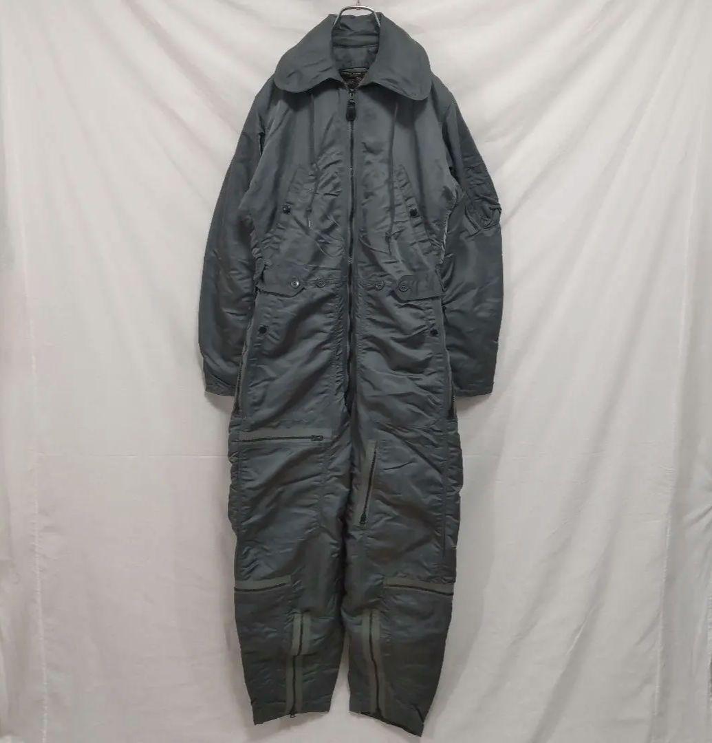 【まろん】アメリカ軍 60s CWU-1P S-L つなぎ グリーン アメリカ空軍 60s DSA CWU-1/P 長袖 つなぎ SML カーキグリーン USAF