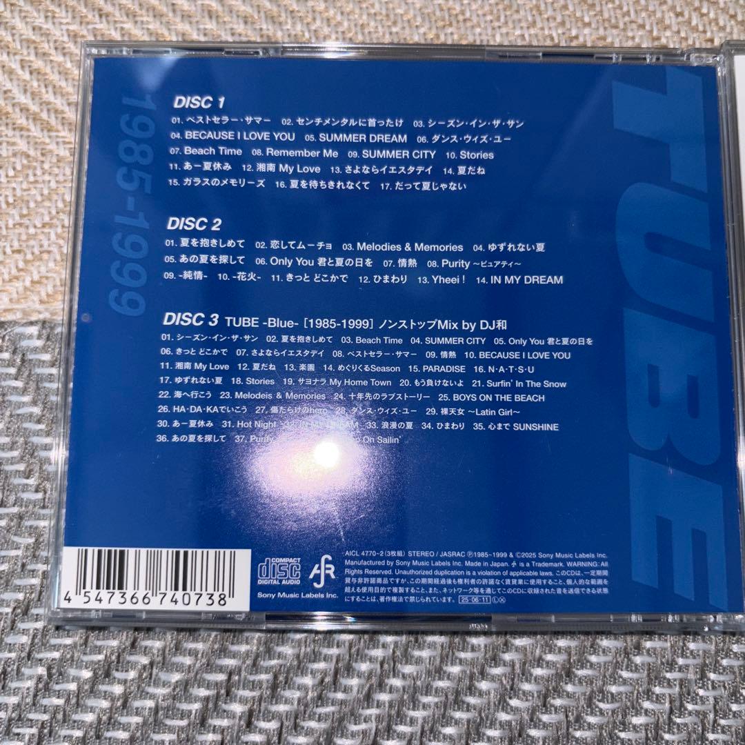 TUBE　All Singles TUBEst -White＋Blue2枚セット