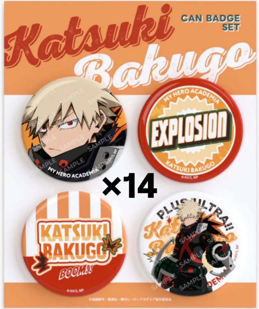 Anique ショップ ヒロアカ 爆豪勝己 缶バッジ 痛バ Anique Shop JAPAN