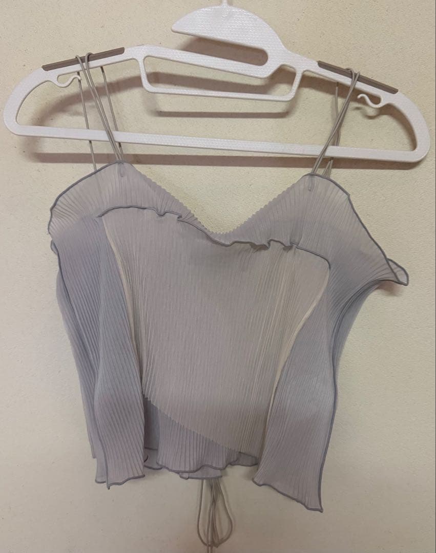 kotohayokozawa/キャミソール kotohayokozawa/コトハヨコザワ】Todoウェーブキャミソール