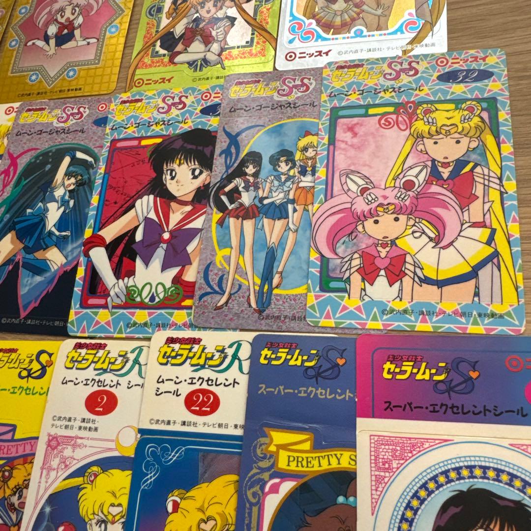 セーラームーン ニッスイ シール まとめ売り【5466 - メルカリ