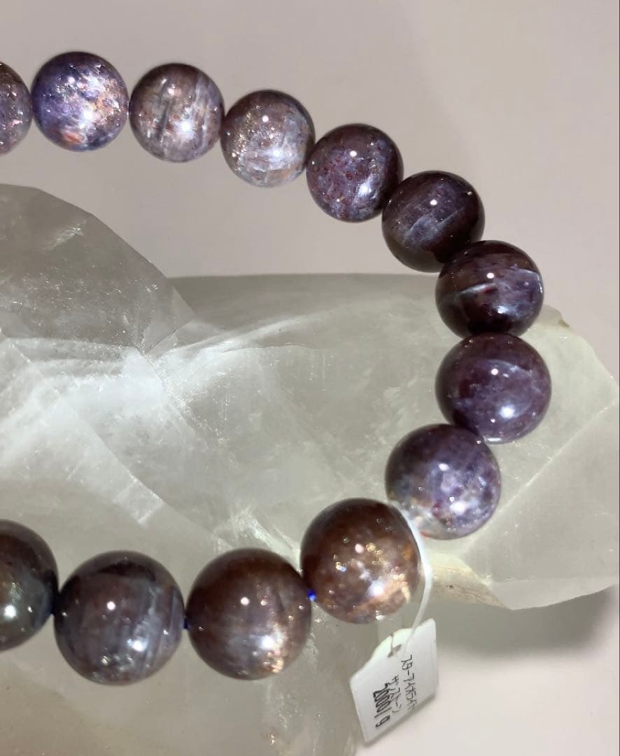 ★翠雨さま★ 《高品質》スターアイオライトサンストーン　ブラッドショットアイオ