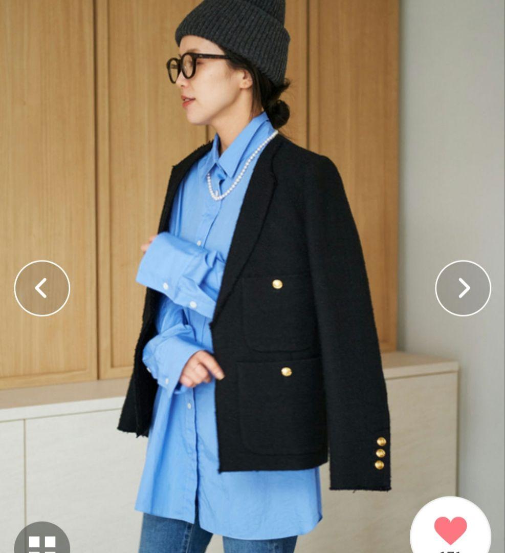 plage　ツイード　ジャケット plage（プラージュ）の「【GIRL】ツィードケープジャケット（その他