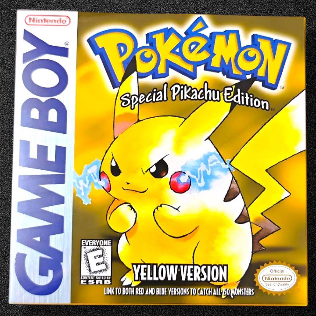 ポケモン 黄 YELLOW 未開封 英語版 ゲームボーイソフト GB イエロー