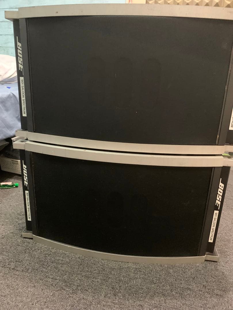 ボーズ-BOSE 901SS Restored Vintage 1983 Bose 901 Series V Speakers with Tulip Stands
