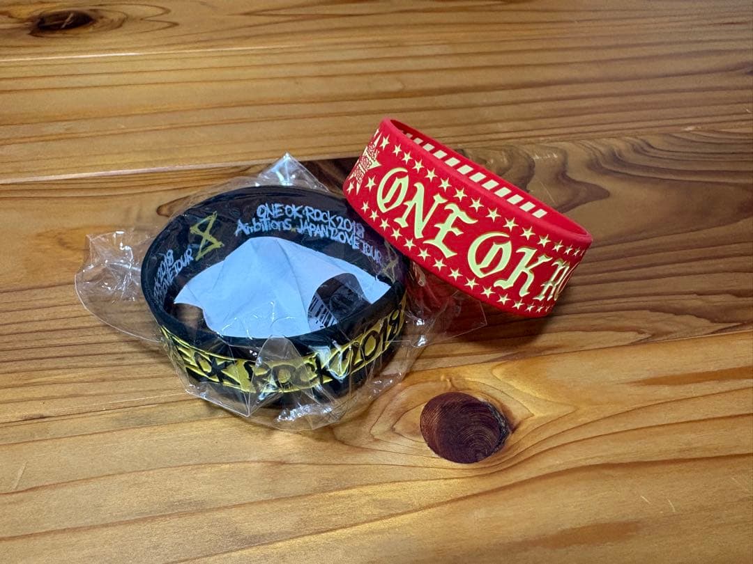 2点セット ONE OK ROCK ラバーバンド リストバンド - メルカリ