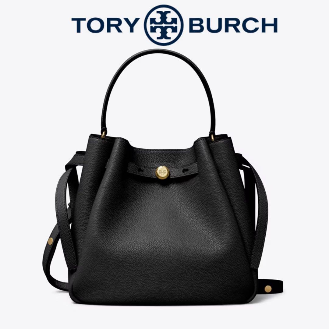 新品】トリーバーチROMY BUCKET BAG 黒 - メルカリ