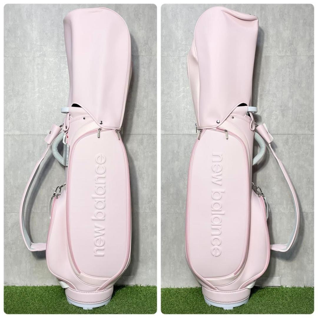 新品】ニューバランス キャディバッグ ゴルフバッグ ピンク 2024年 高