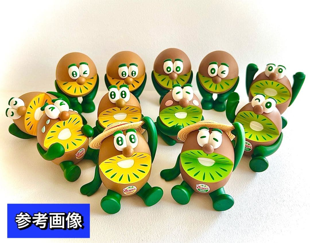 限定1セットのみ‼️】キウイブラザーズ フィギュア グリーン ゴールド