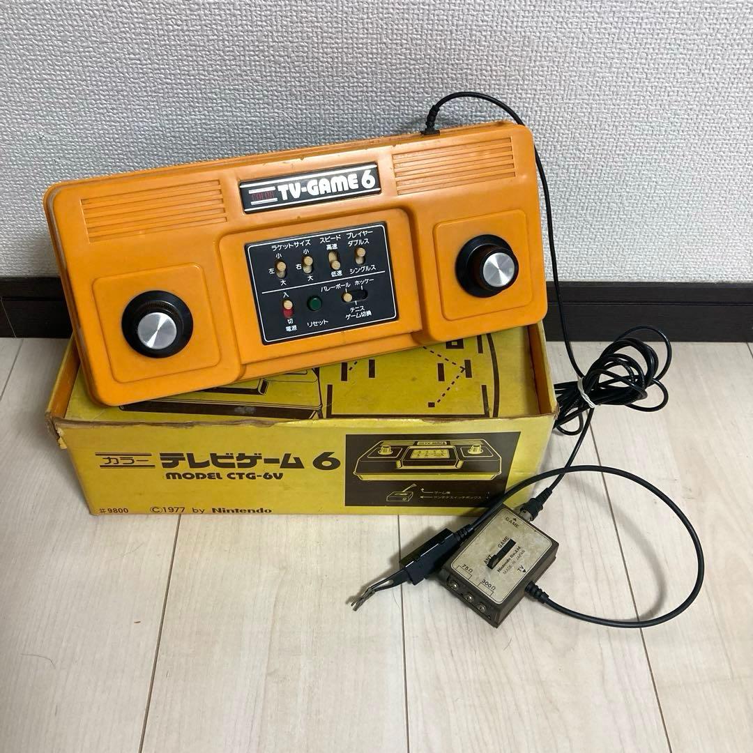 任天堂 MODEL CTG-6V カラー テレビゲーム6 箱付き - メルカリ