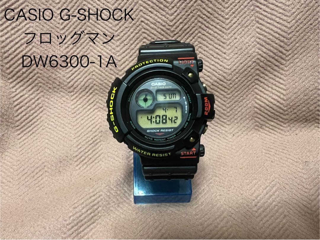 希少CASIO G-SHOCK DW-6300 初代フロッグマン FROGMAN - メルカリ