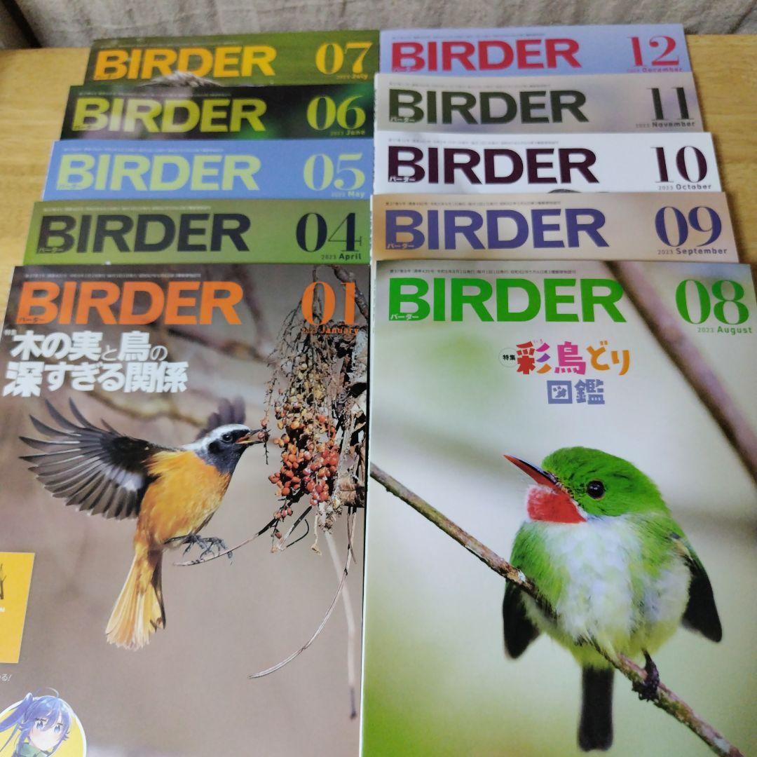 美品【BIRDER 】2023年 BIRDER（バーダー） 2023年8月号 (発売日2023年07月14日) | 雑誌/電子