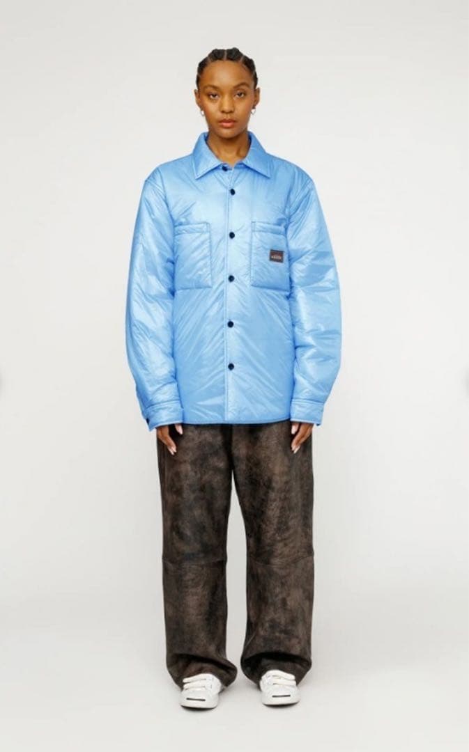 STUSSY]☆FATIGUE NYLON OVERSHIRT - メルカリ