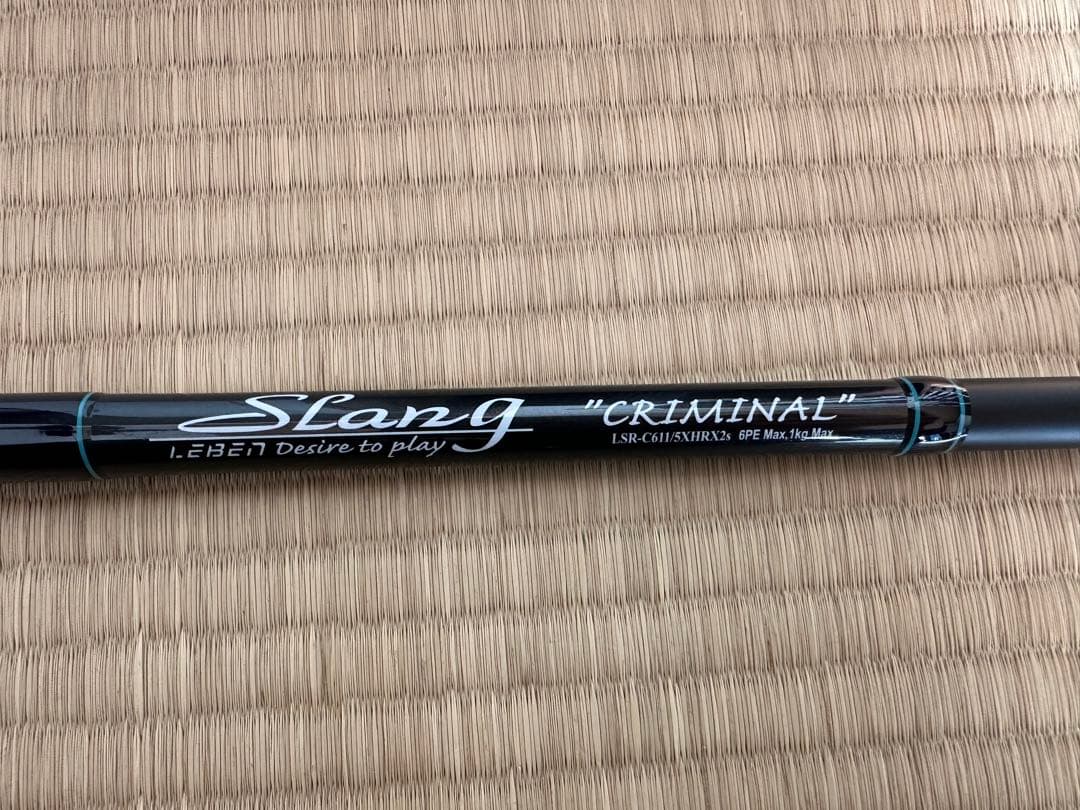 ロッド DESIGNO LEBEN SLANG Reboot CRIMINAL Pre-Order Designo Slang Reboot LSR-C73XXHRX3s 