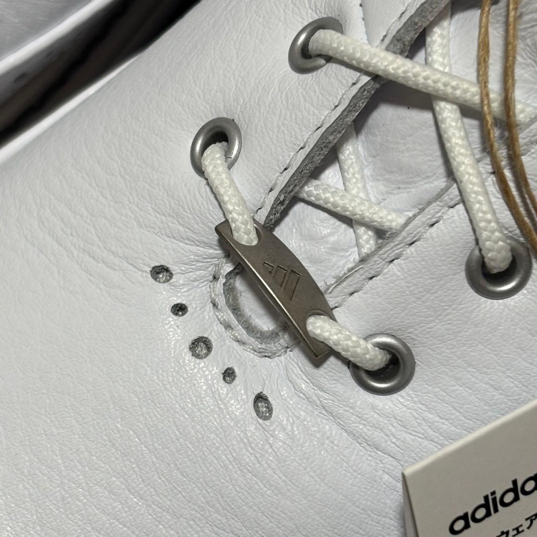25.5cm adidas Golf MC80 ゴルフシューズ ID4748 白