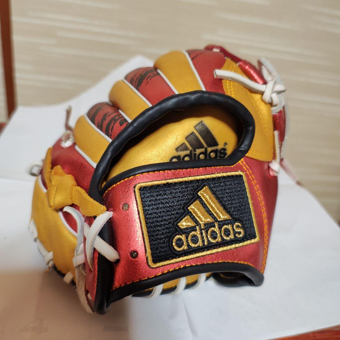 アディダス軟式野球グローブ メタリックkB183レアで美品 アディダスadidas KB183 一般軟式用グローブ 右投げ - メルカリ