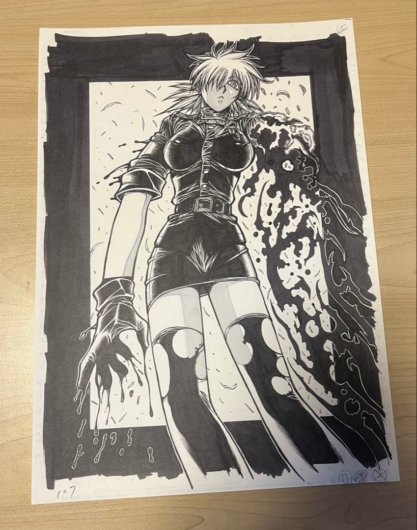 即購入可】ヘルシング HELLSING 平野耕太 複製原画 セラス - メルカリ