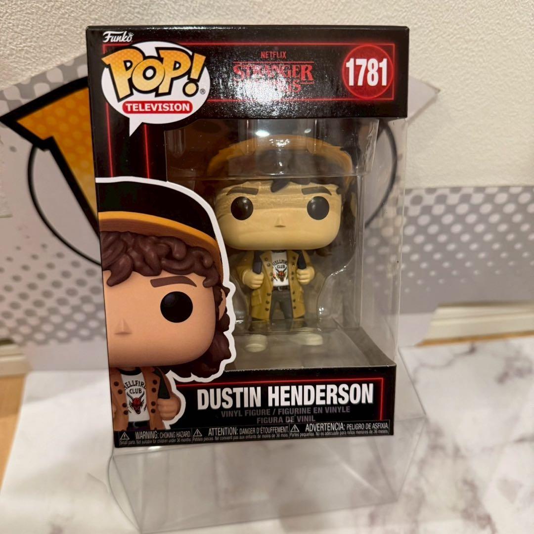 FUNKO POP! ストレンジャーシングス ダスティン ファイナルシーズン版