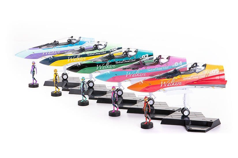 機首コレクション VF-31 Absolute FIVE!!!!! SET PLAMAX MF-63 minimum factory 機首コレクション VF-31 Absolute FIVE