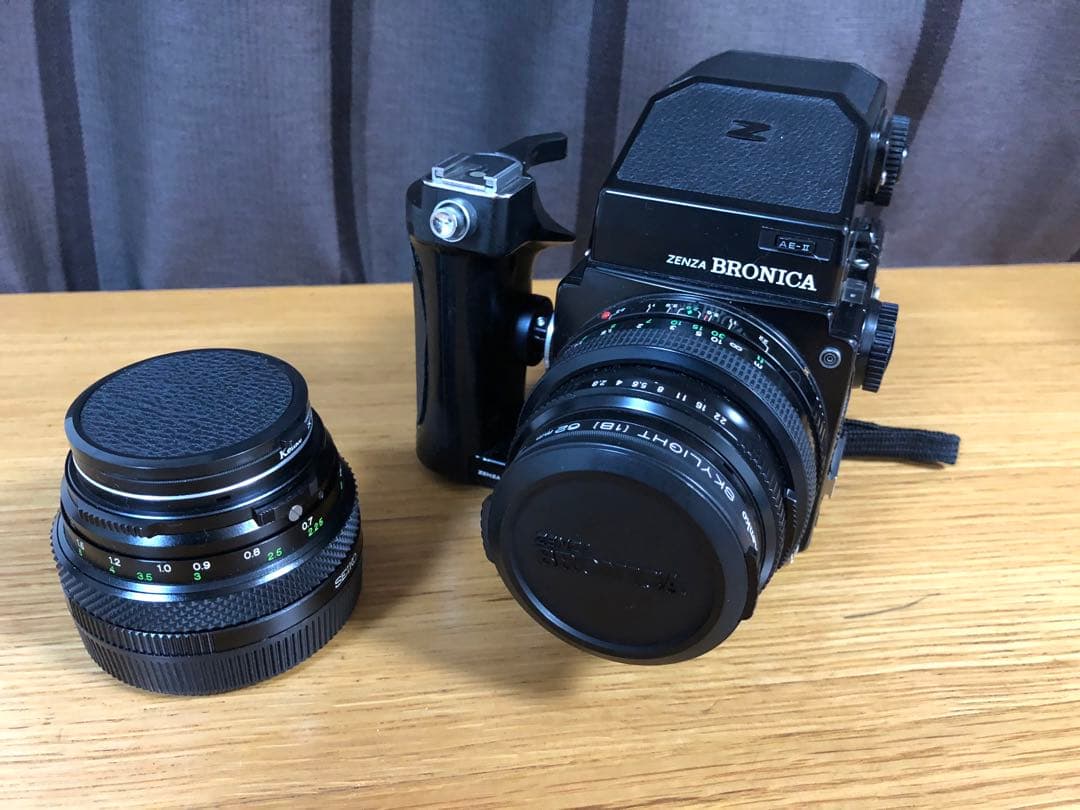 Zenza Bronica ゼンザブロニカ　ETR SP レンズ×2 グリップ Zenza Bronica ゼンザブロニカ ETR SP レンズ×2 グリップ Zenza