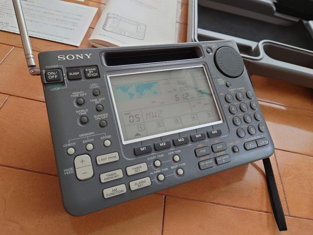 SONY ソニー ICF-SW55 短波ラジオ 音が小さいため要修理 値下げ不可