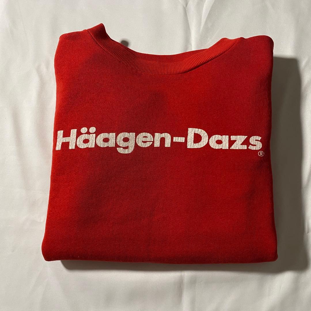 Russell Haagen-Dazs 80s Red Sweatshirt