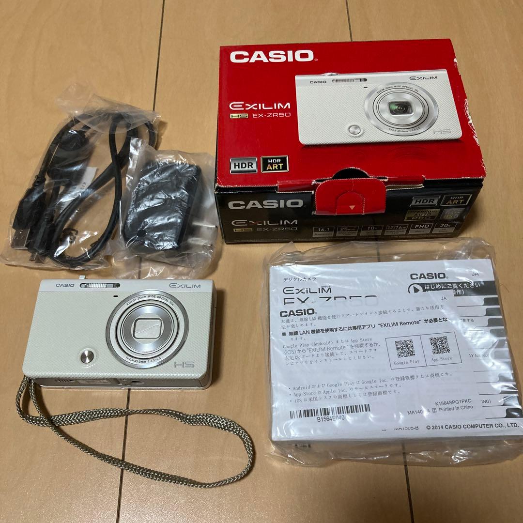 CASIOカメラ EXILIM EX-ZR50 ホワイト $_12.JPG?set_id=880000500F