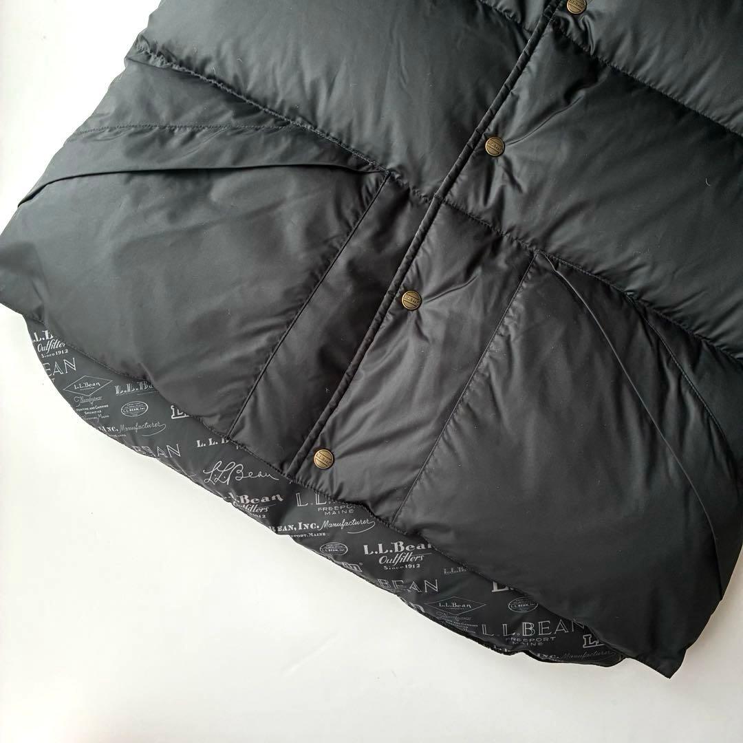 未使用 L.L.BEAN ビーンズ トレイル モデル ダウン ベスト 82 黒