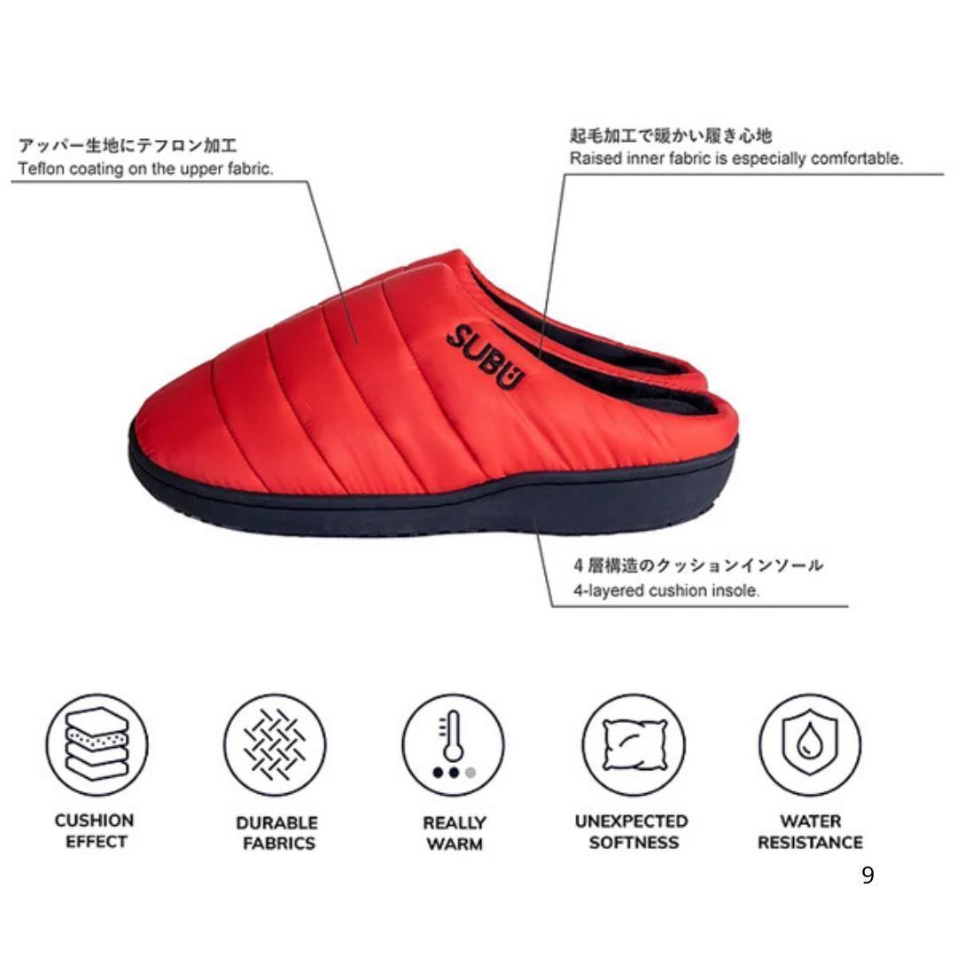 【IVE レイ着用】SUBU ドット柄スリッパ 24~25.5cm サイズ１