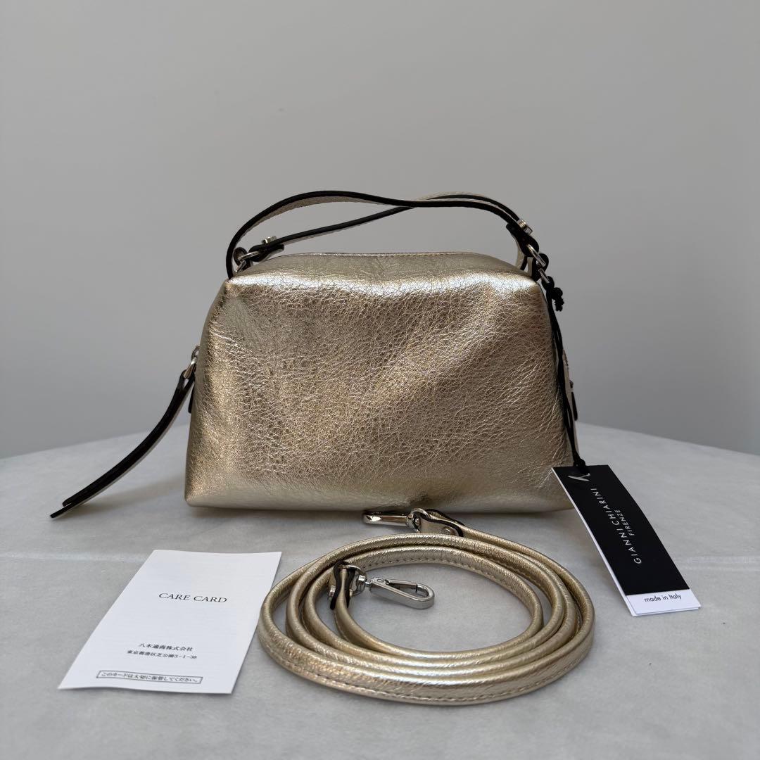 未使用 ジャンニキャリーニ アリファ S ゴールド 中古・古着通販】GIANNI CHIARINI (ジャンニ キアリーニ) ALIFA M