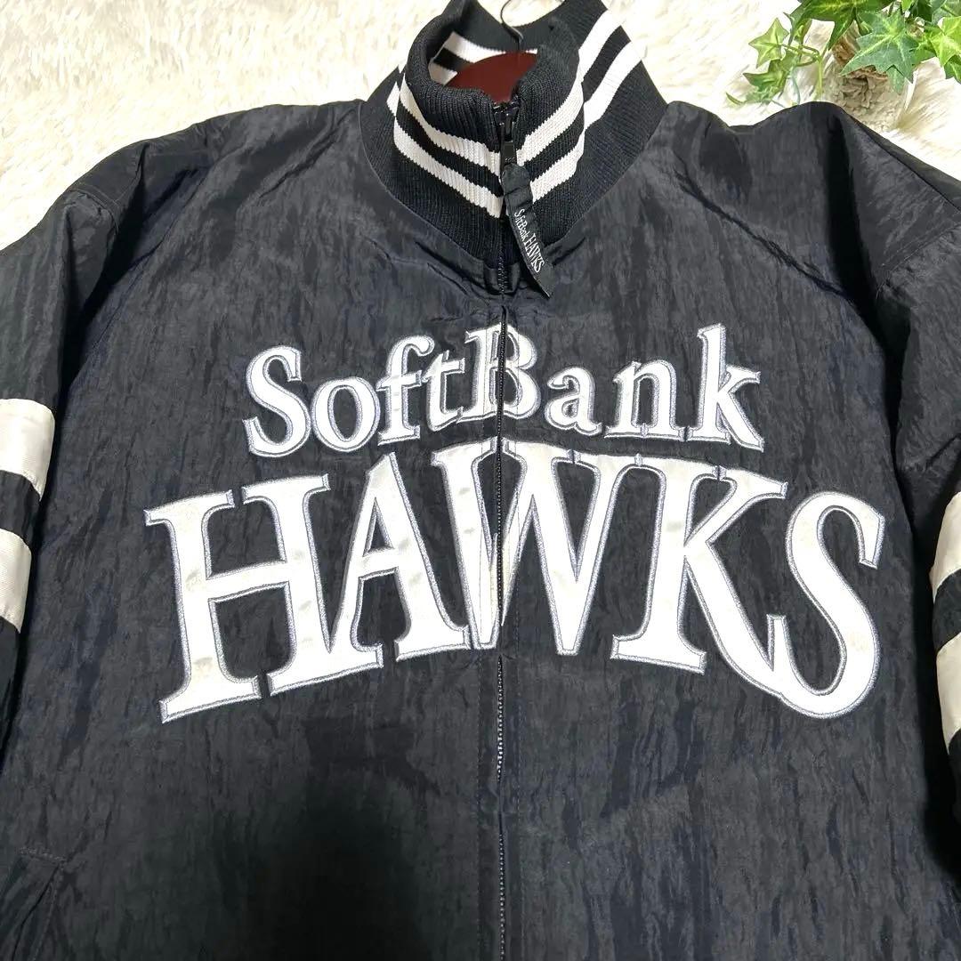 ソフトバンクホークス】グランドコート（XO）ミズノプロ ロゴ 岩崎