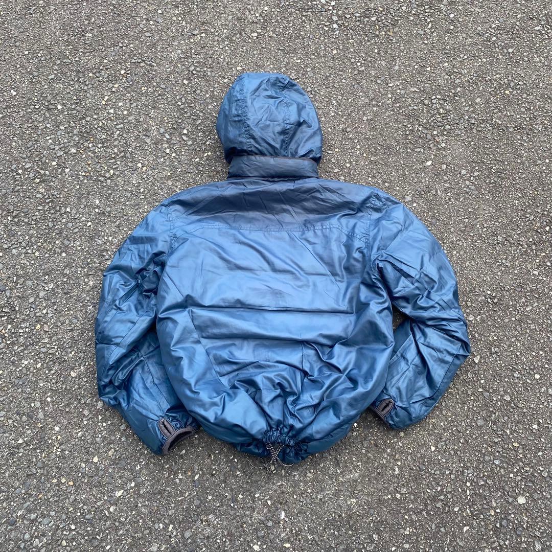 00s エディーバウアー グースダウン puffer jacket リバーシブル