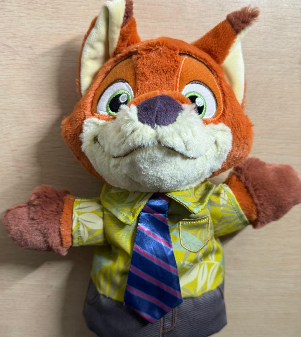 上海ディズニー ニック ぬいぐるみパペット ズートピア - メルカリ