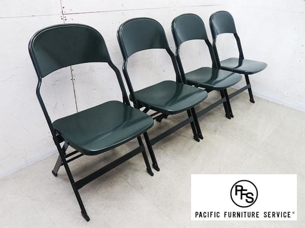 美品■パシフィックファニチャーサービス■CLARIN社■サンドラー■4脚セット■ PFS】パシフィック・ファニチャー・サービス CLARIN社 Sandler Seating