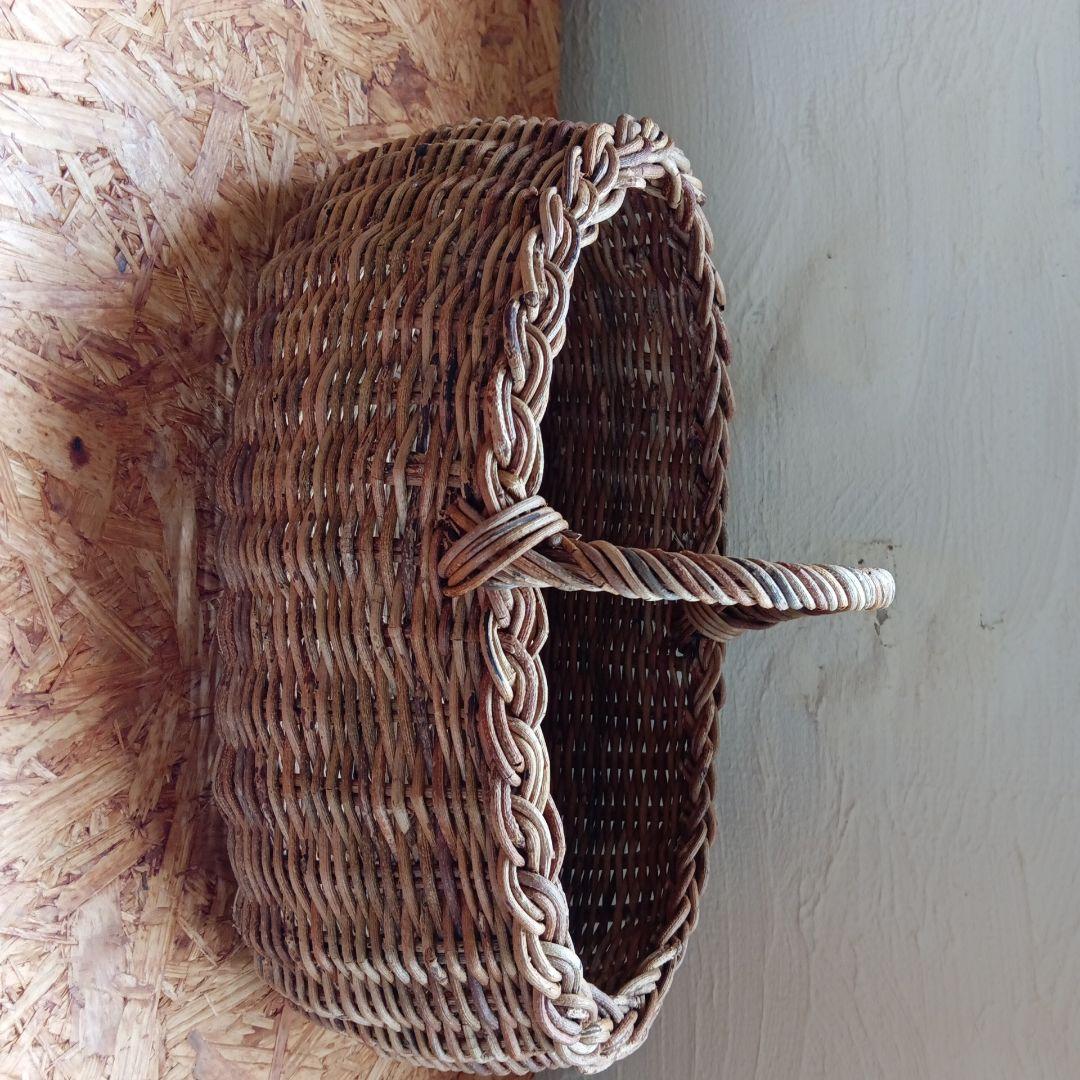 あけび籠 バッグ / 手提げ籠 / 籠心 / あけび蔓細工 / こだし編み / Akebi