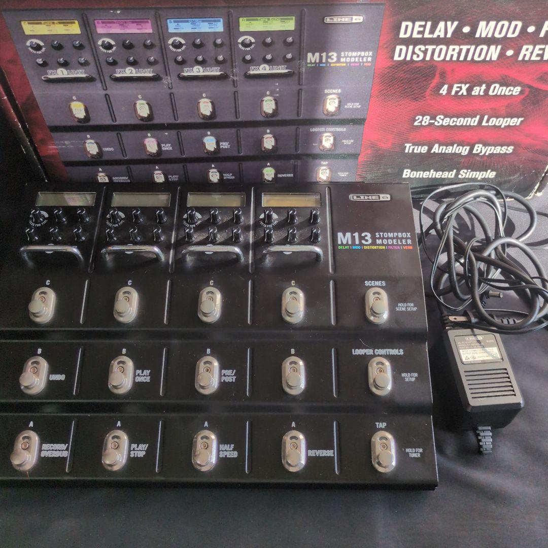 ギター LINE6 M13 Stompbox Modeler Amazon.com: Line 6 M13 Stompbox Modeler : Line 6: Musical Instruments
