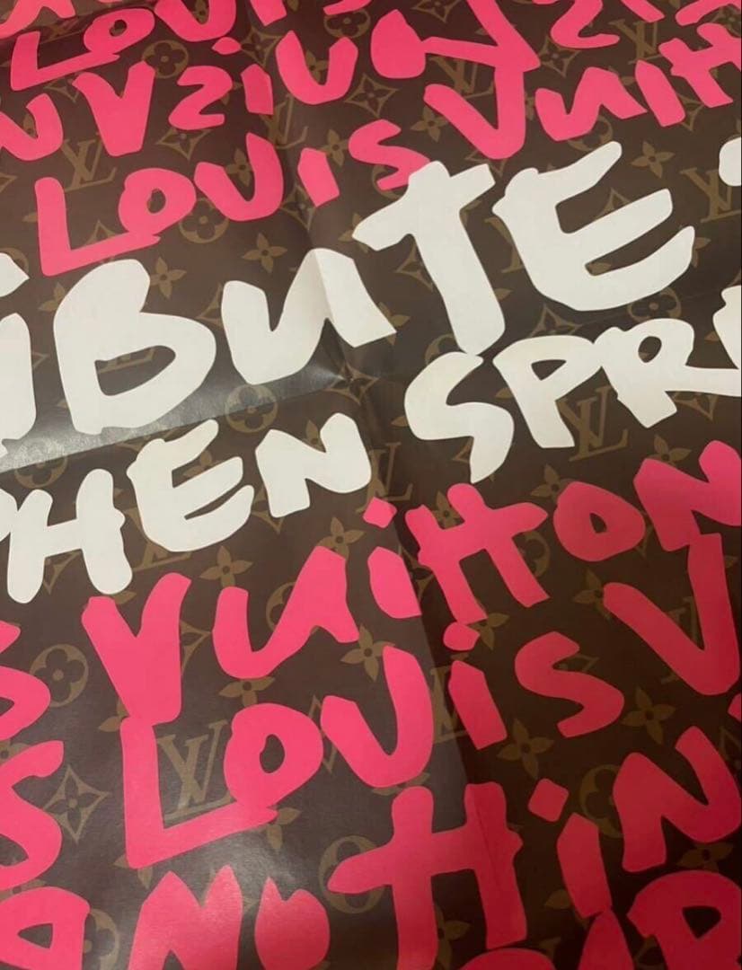 確実正規非売品 ルイヴィトン スティーブン スプラウス グラフィティー