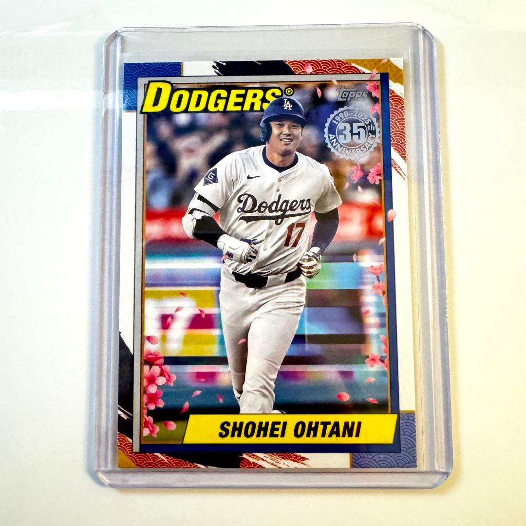 2025 Topps 35周年 大谷翔平 桜パラレル MLB Update - メルカリ