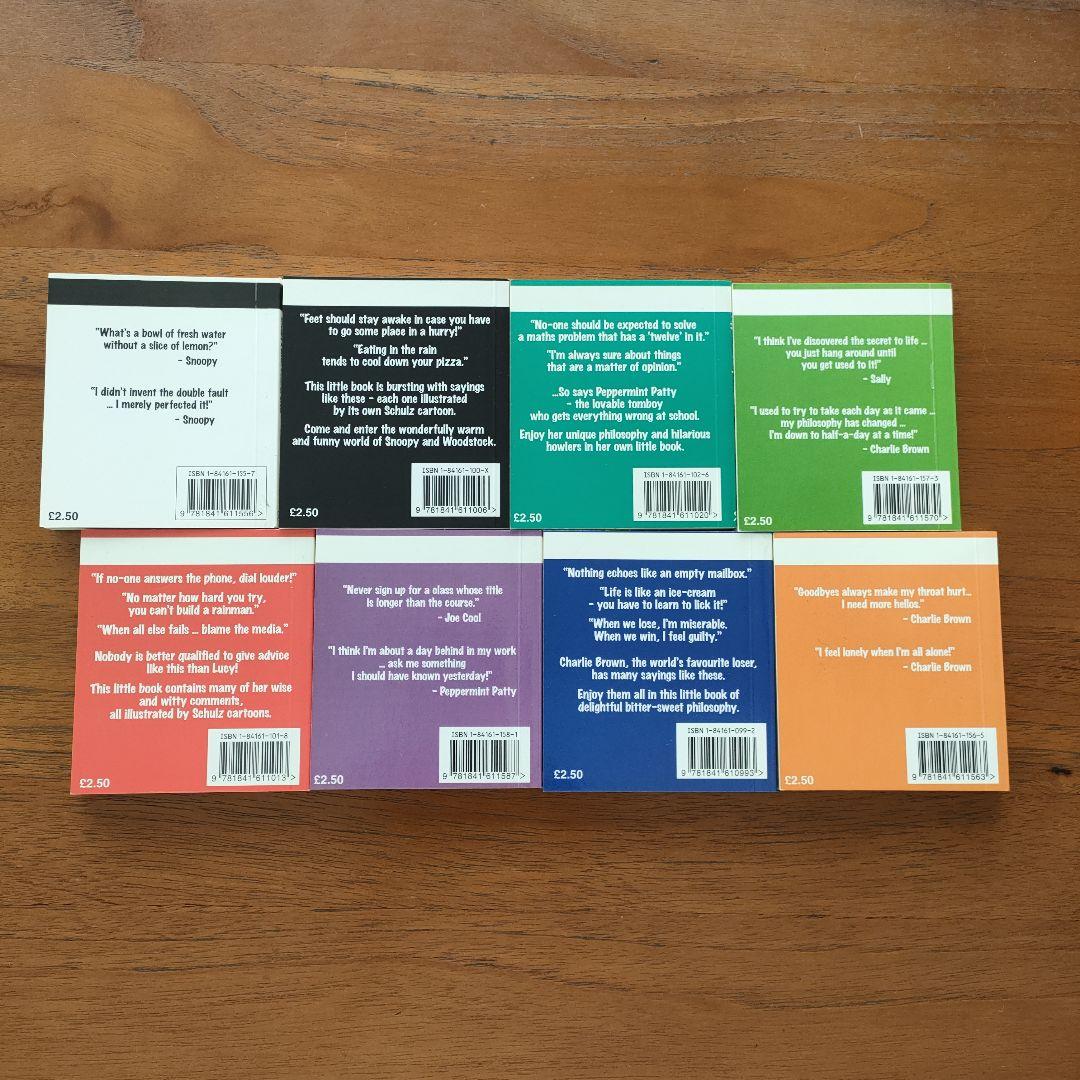 洋書 PEANUTS Snoopy's Little Book シリーズ 8冊 - メルカリ