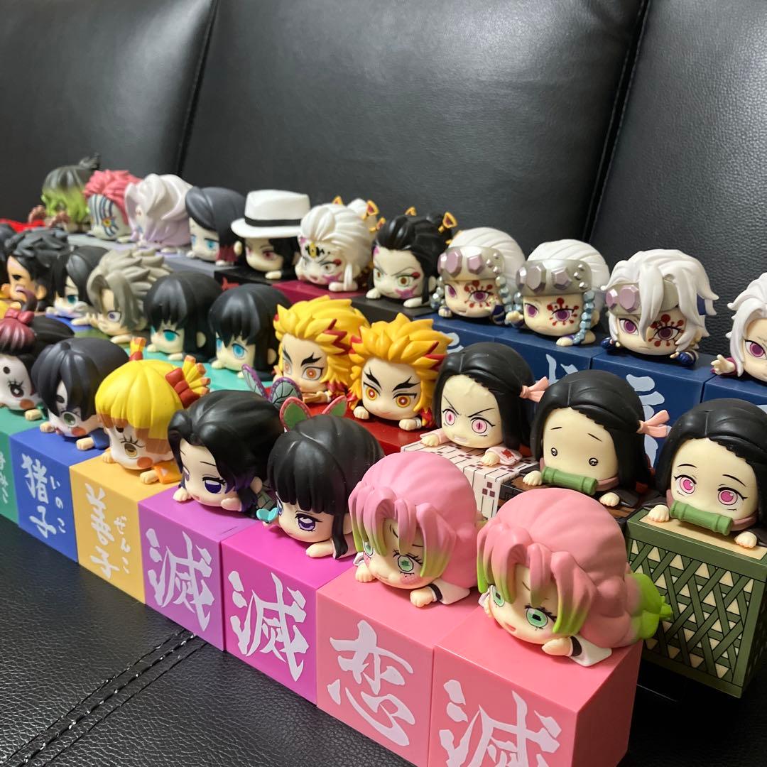 鬼滅の刃 ひっかけ フィギュア 32体 セット - メルカリ