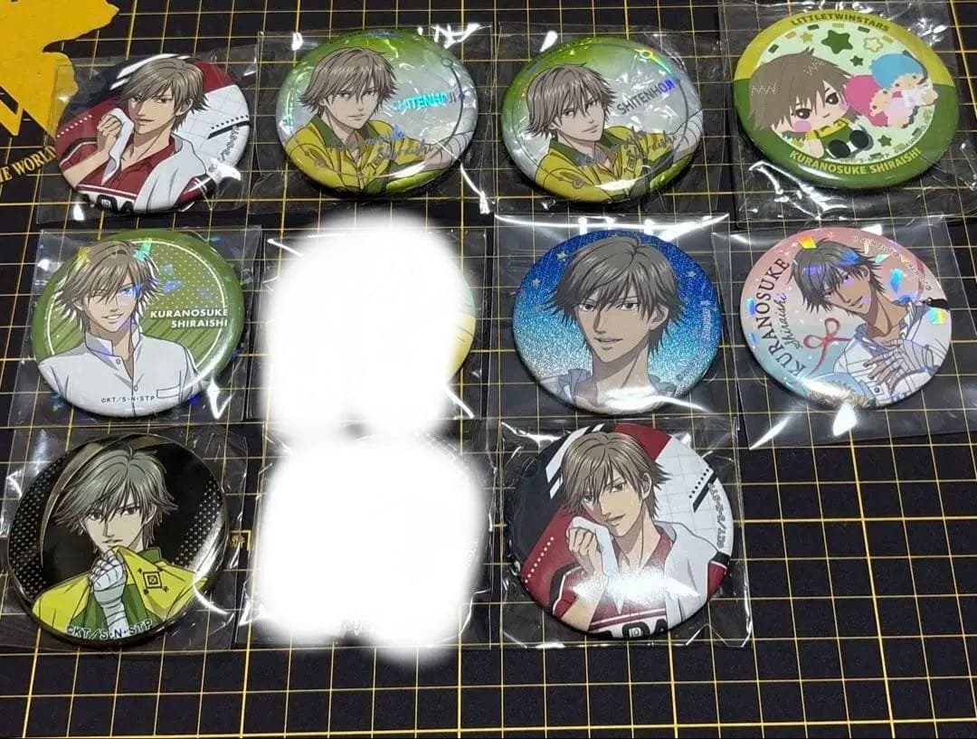 新テニスの王子様 缶バッジセット 白石蔵ノ介 - メルカリ