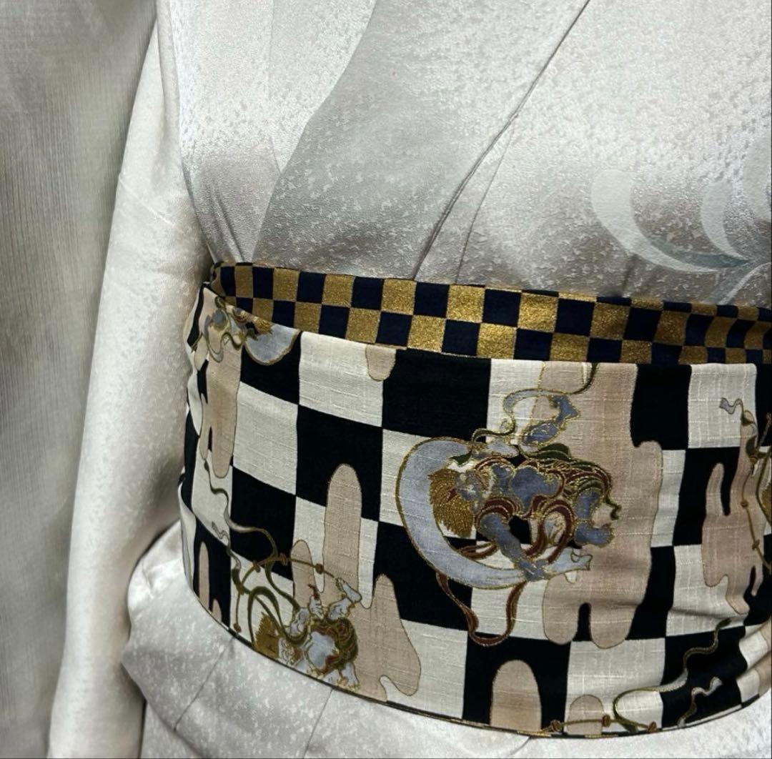 大人の兵児帯、風神雷神柄、aNNco様専用です - メルカリ