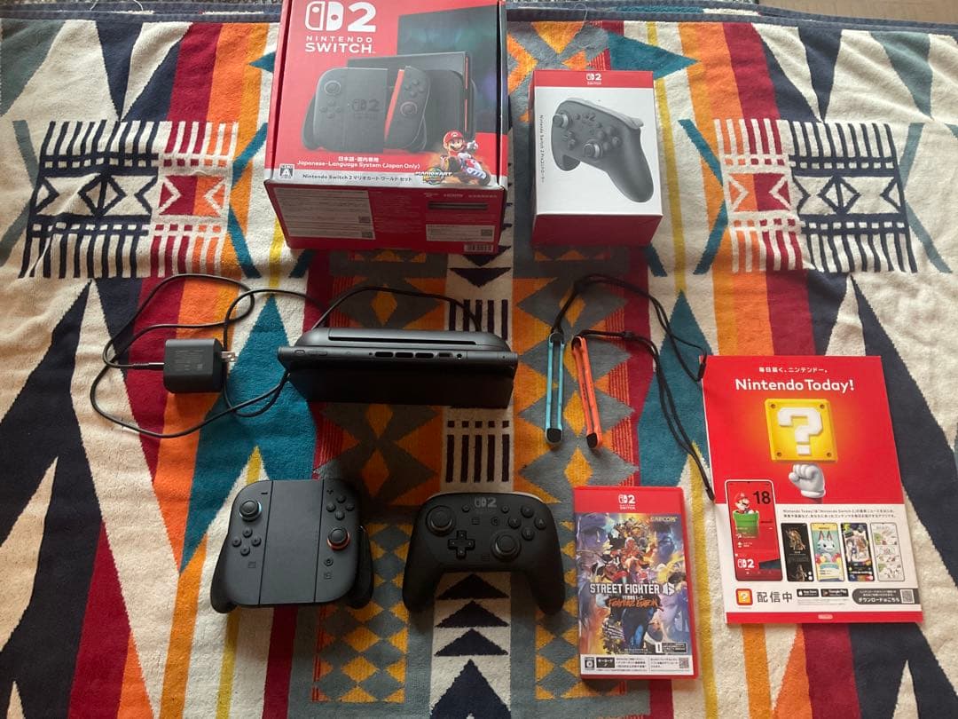 【定価以下】Nintendo SWITCH 2 (マリカ)+ PROコン+スト6 楽天市場】【新品・送料無料】Nintendo Switch 2 (日本語・国内専用